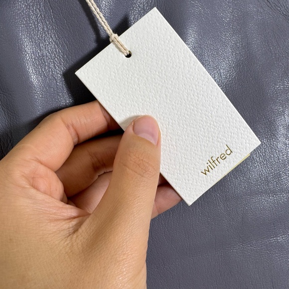 Wilfred | The Melina Pant | 12 | Ardoise | High-rise | Straight-leg | Aritzia - Picture 7 of 11